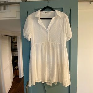 Misguided White Mini Dress